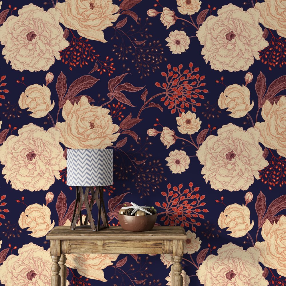 White Roses Design BWMUR8173