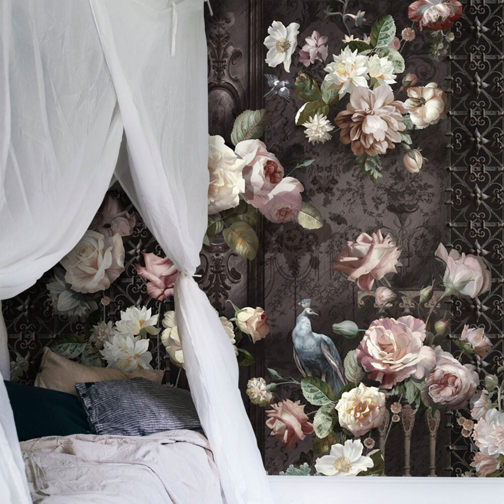 Dark Themed Roses Design BWPF0448D