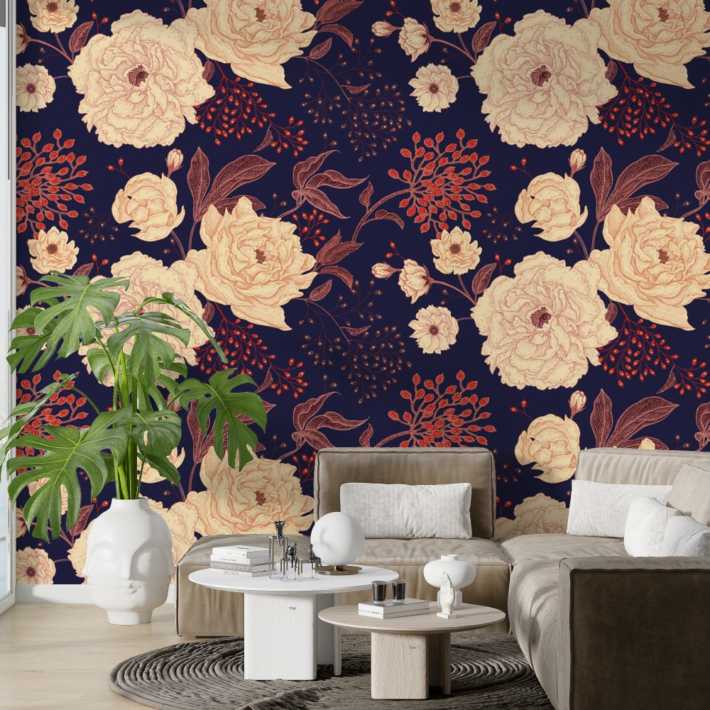 White Roses Design BWMUR8173