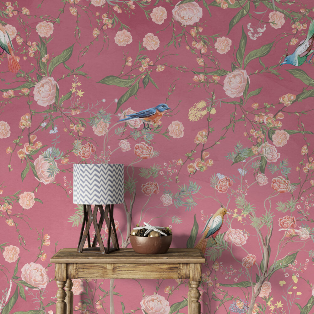 Pink Floral Design BWMUR8092