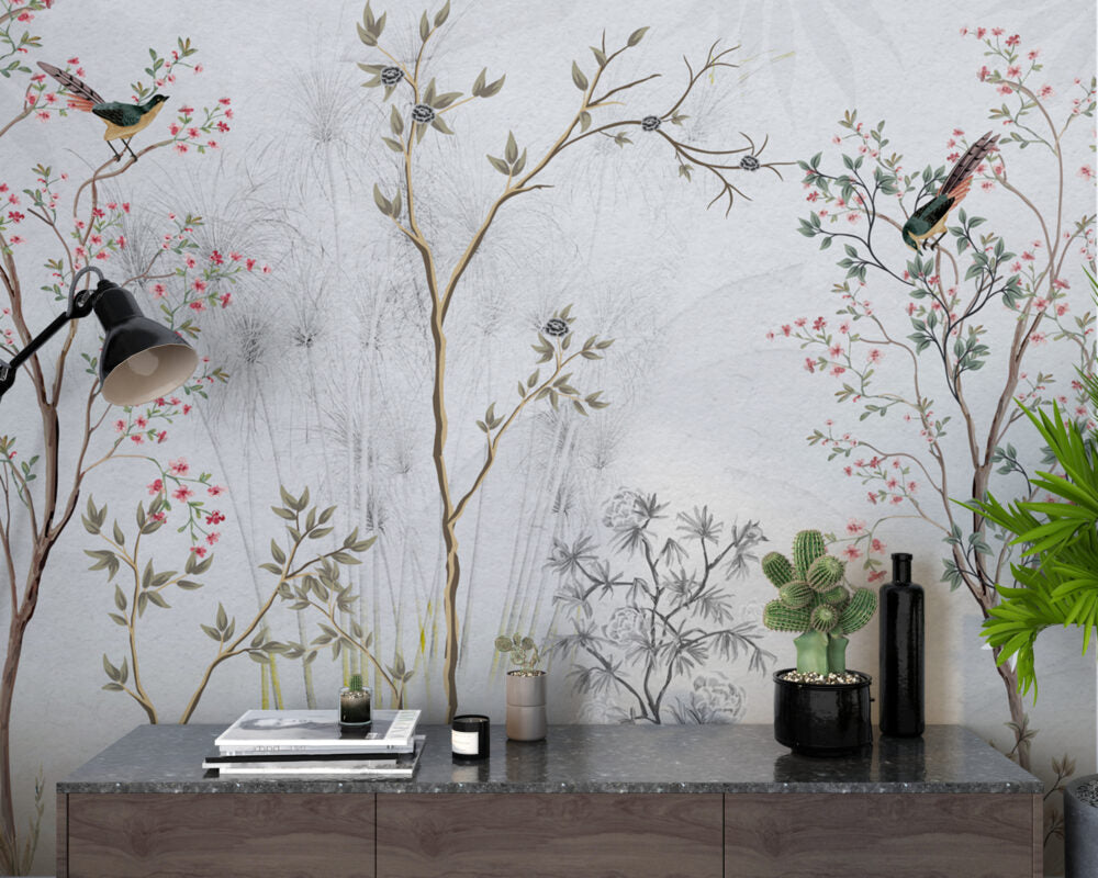 Floral Trees Design BWMUR8102