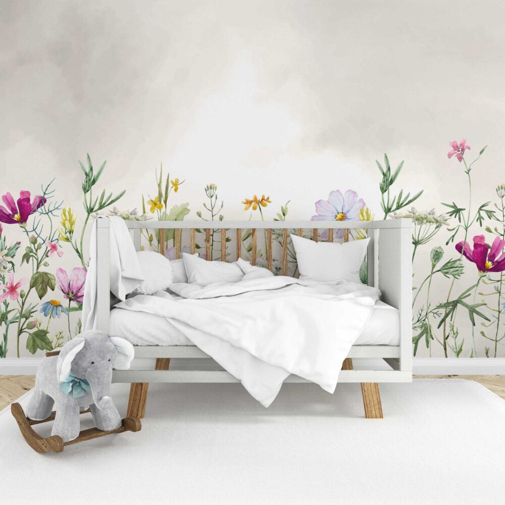 Colourful Flowers Design BWMUR7398