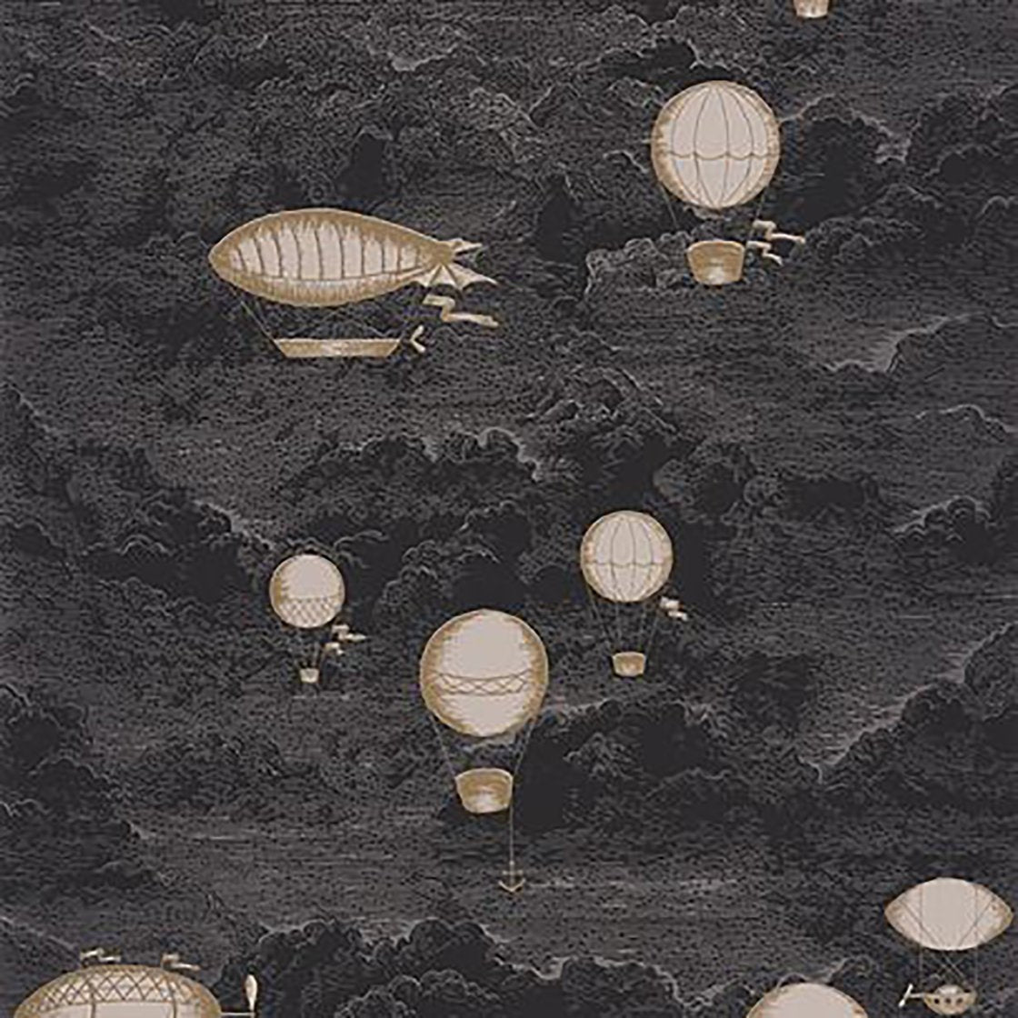 Expedition Wallpaper 87289917 Black by Casadeco