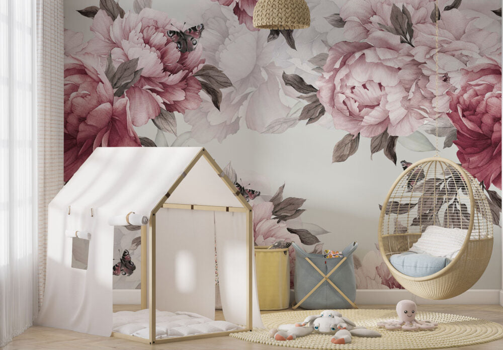 Pink Roses Design BWMUR7325