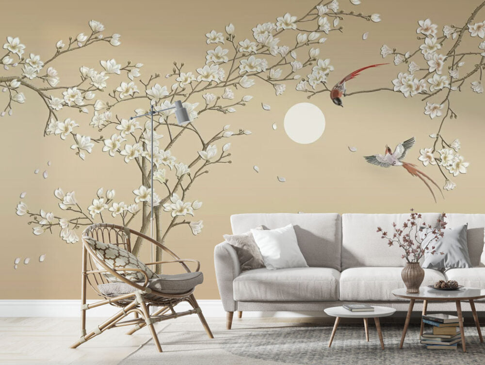 Soft Flowers Design BWIN0350