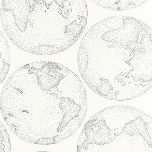 White Galilee Wallpaper 87290099 by Casadeco