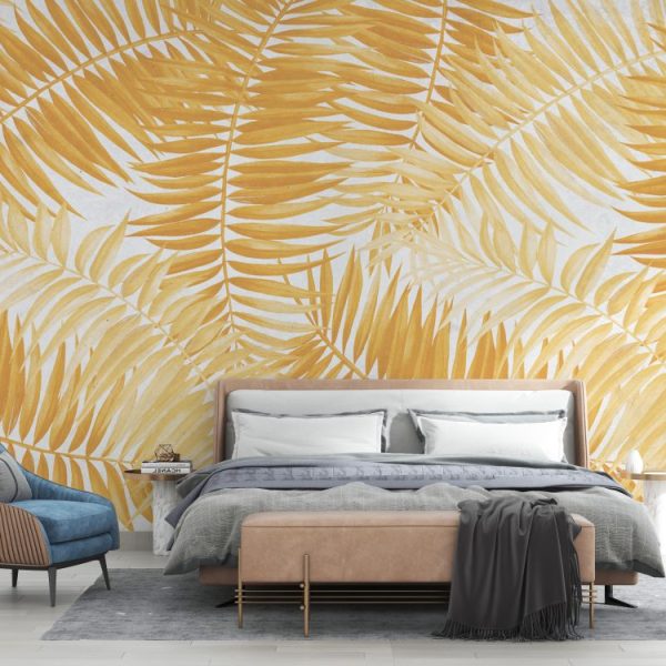 Yellow Leaves Design BW8198