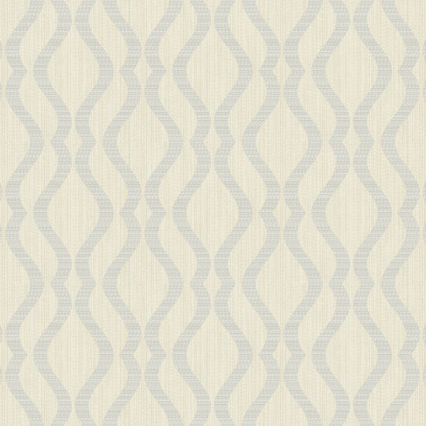 Broken String Geometric Off-white/Grey - 25064