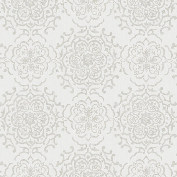 String Medallion Grey/Silver - 25028