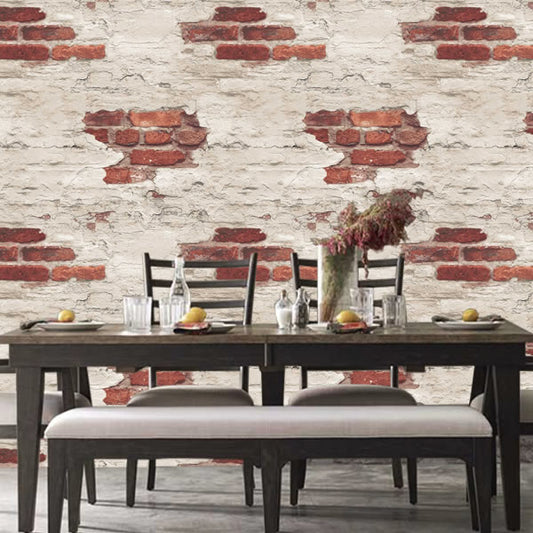 Distressed Red Brick Design - G45354
