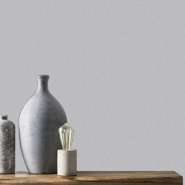 Linen Plain Ash Grey - 4417