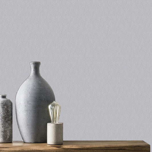 Linen Plain Ash Grey - 4417