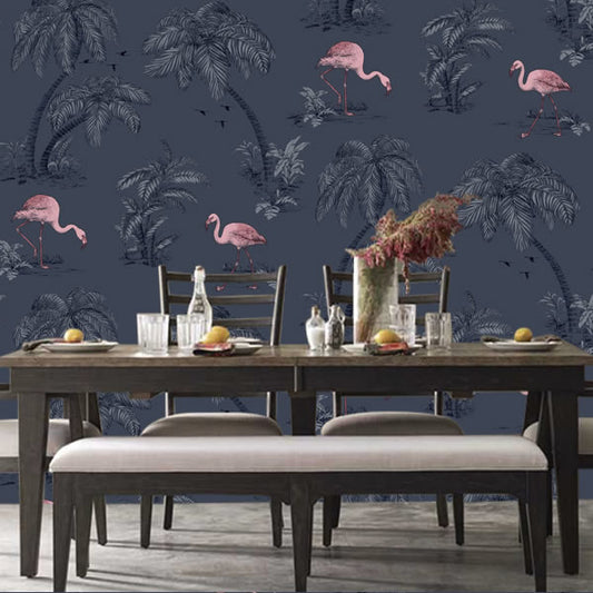 Flamingo Lake Design Midnight Blue - 12382