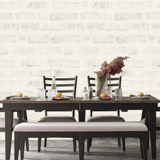 Rustic Brick Design Ivory - 37422-2