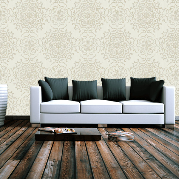 String Medallion Cream/Gold - 25027