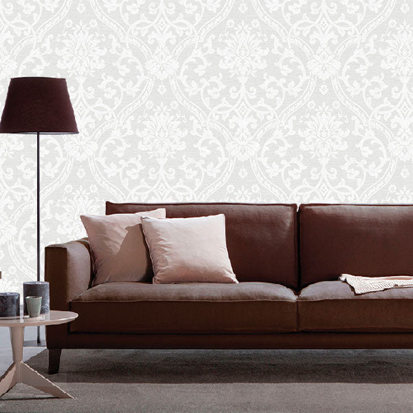 Damask Grey Design - 37901-4