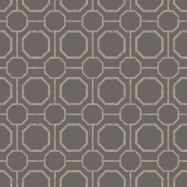 Sashiko Design Greige - 105771