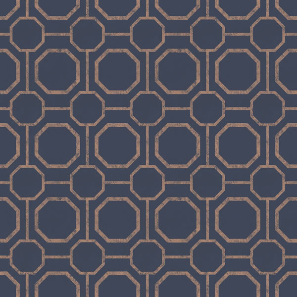 Sashiko Design Navy - 105772