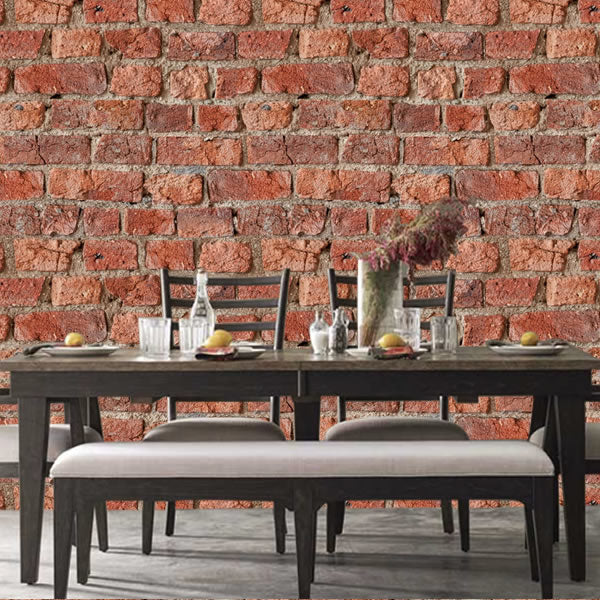 Urban Brick Design Red - 696600
