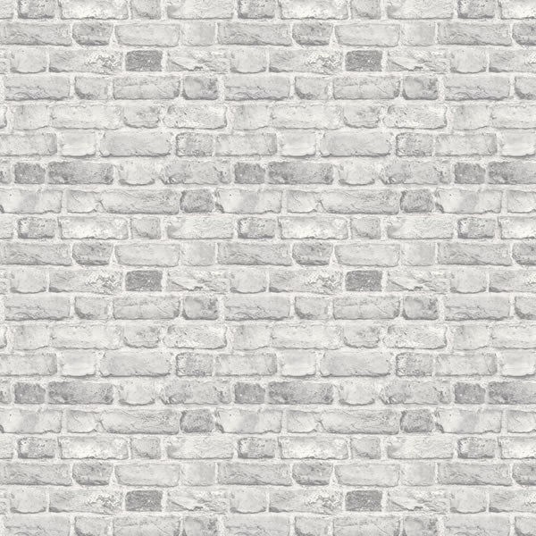 Vintage Brick Design Green Grey - A28903
