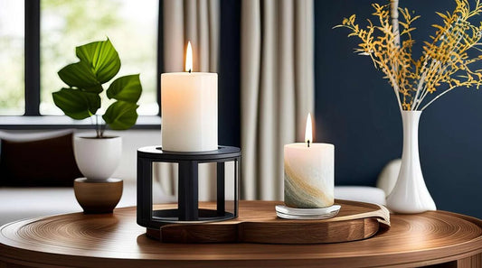 ALL THE KEYS TO DECORATE THE HOUSE WITH CANDLES AND CREATE VERY COZY AMBIENCES