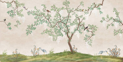 Tree With Birds Design BWMUR2413