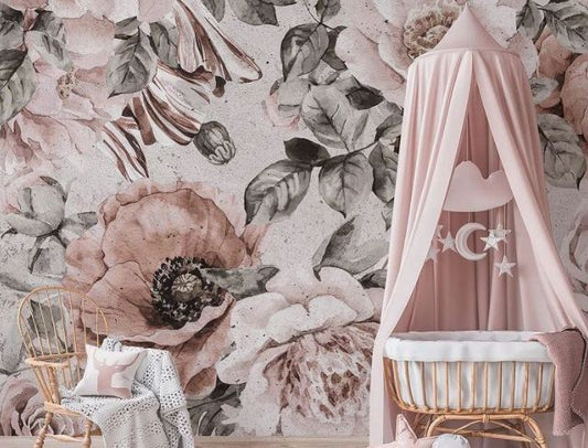 Dusty Pink Roses Design BWIN0353