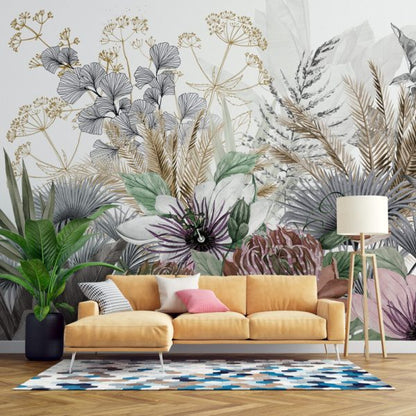 Tropical Plants Design BWMUR8226