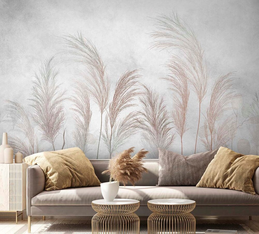 Beige Feathers Design BWIN0264