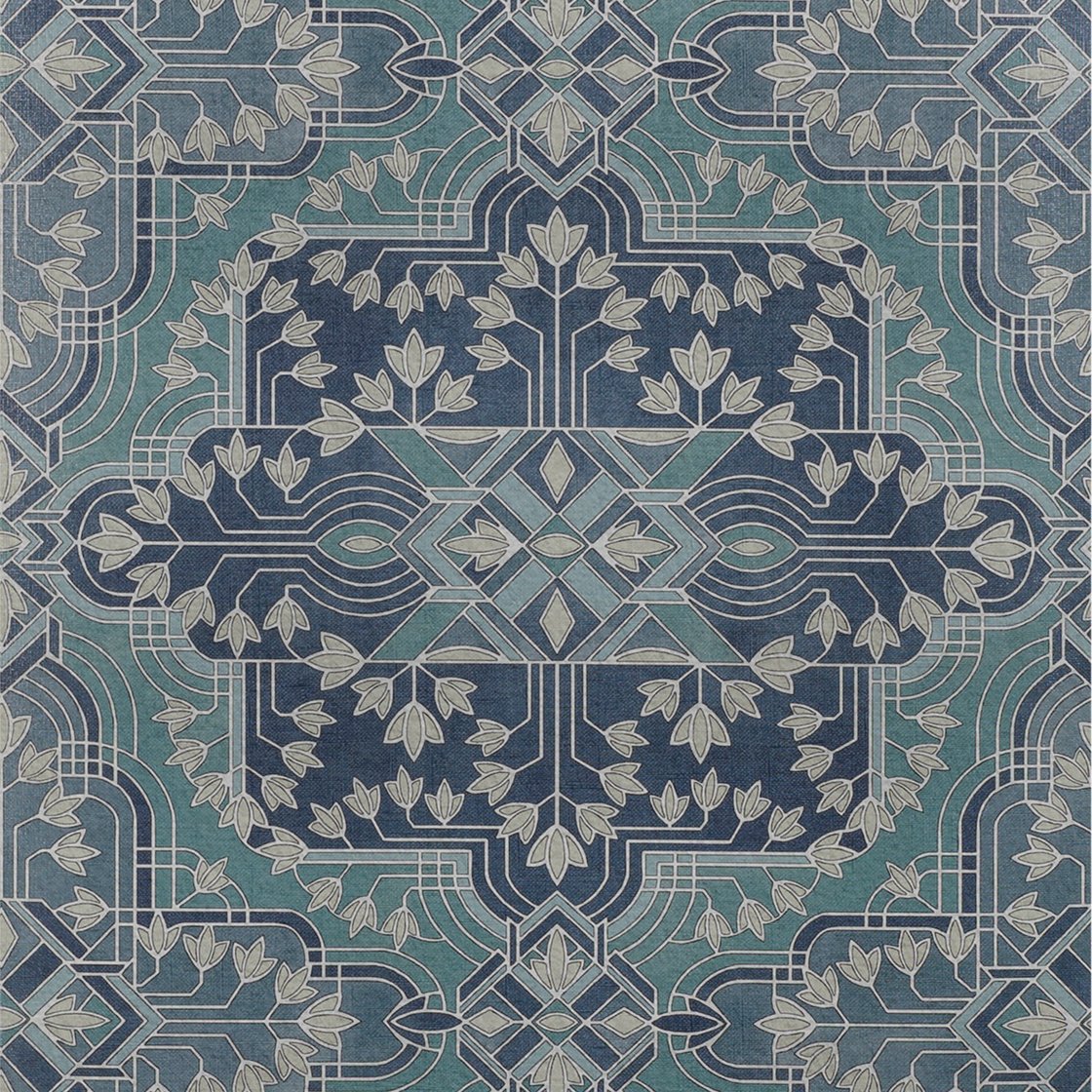 Teal Majorelle Wallpaper 135931