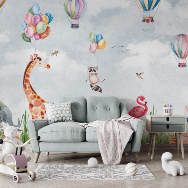 Colourful Balloons Design BWMUR8205