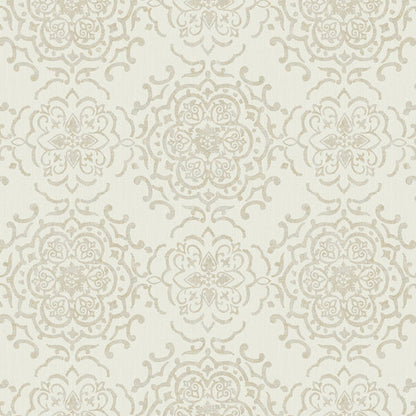 String Medallion Cream/Gold - 25027