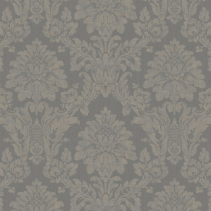 String Damask Black/Gilver - 25024