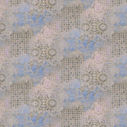 Rustic Mosaic Aqua - 37858-1