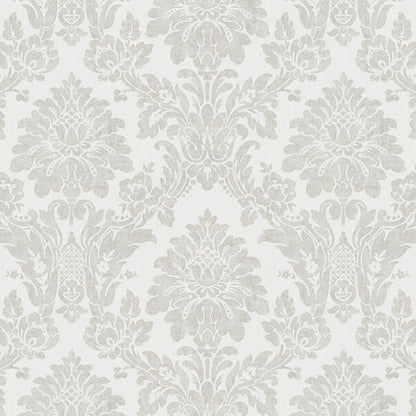 String Damask Grey/Silver - 25023