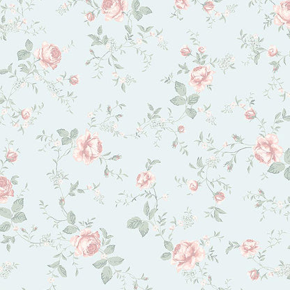 Rose Garden Light Blue - 7465