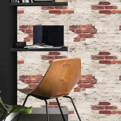 Distressed Red Brick Design - G45354