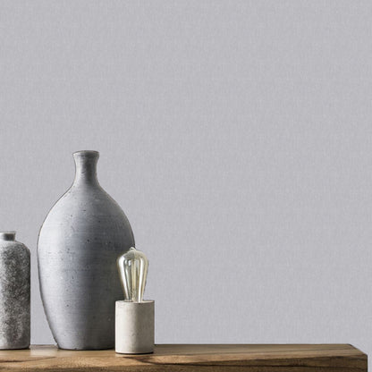 Linen Plain Ash Grey - 4417