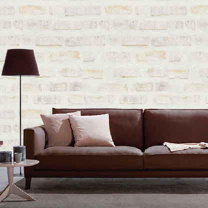 Rustic Brick Design Beige - 37422-1