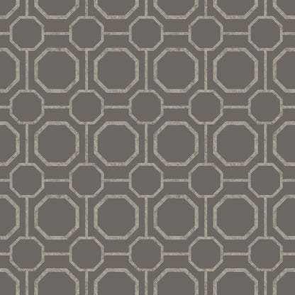 Sashiko Design Greige - 105771