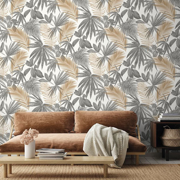 Wild Palm Grey Design - JF3601