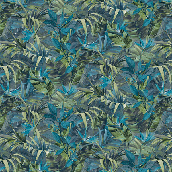 Paradise Flower Blue Multi Design - JF2302