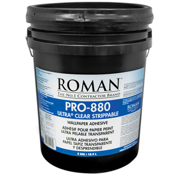 ROMAN ULTRA CLEAR STRIPPABLE ADHESIVE (PRO880) 18 ltr