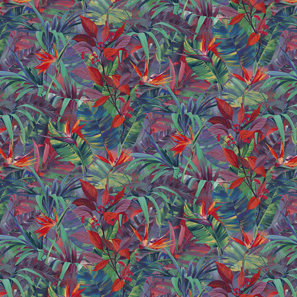 Paradise Flower Red Multi Design - JF2301